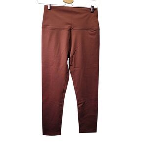 CORE 10 Women High-Waist Yoga Comfort Legging Brown  Size Small